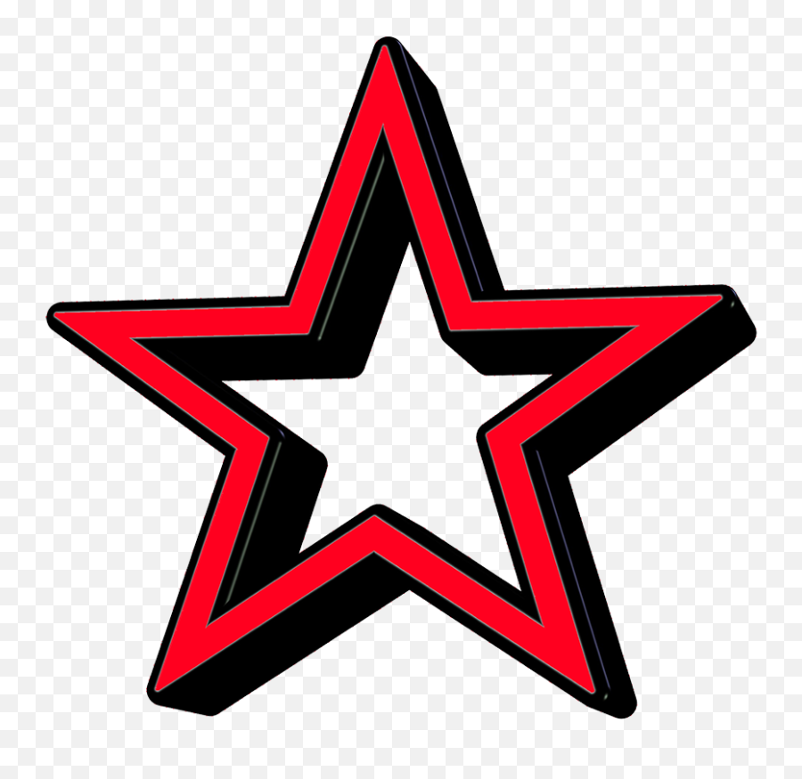 Yellow Star Clipart Red Star Icon - Icon Red Star Png Emoji,Star Clipart