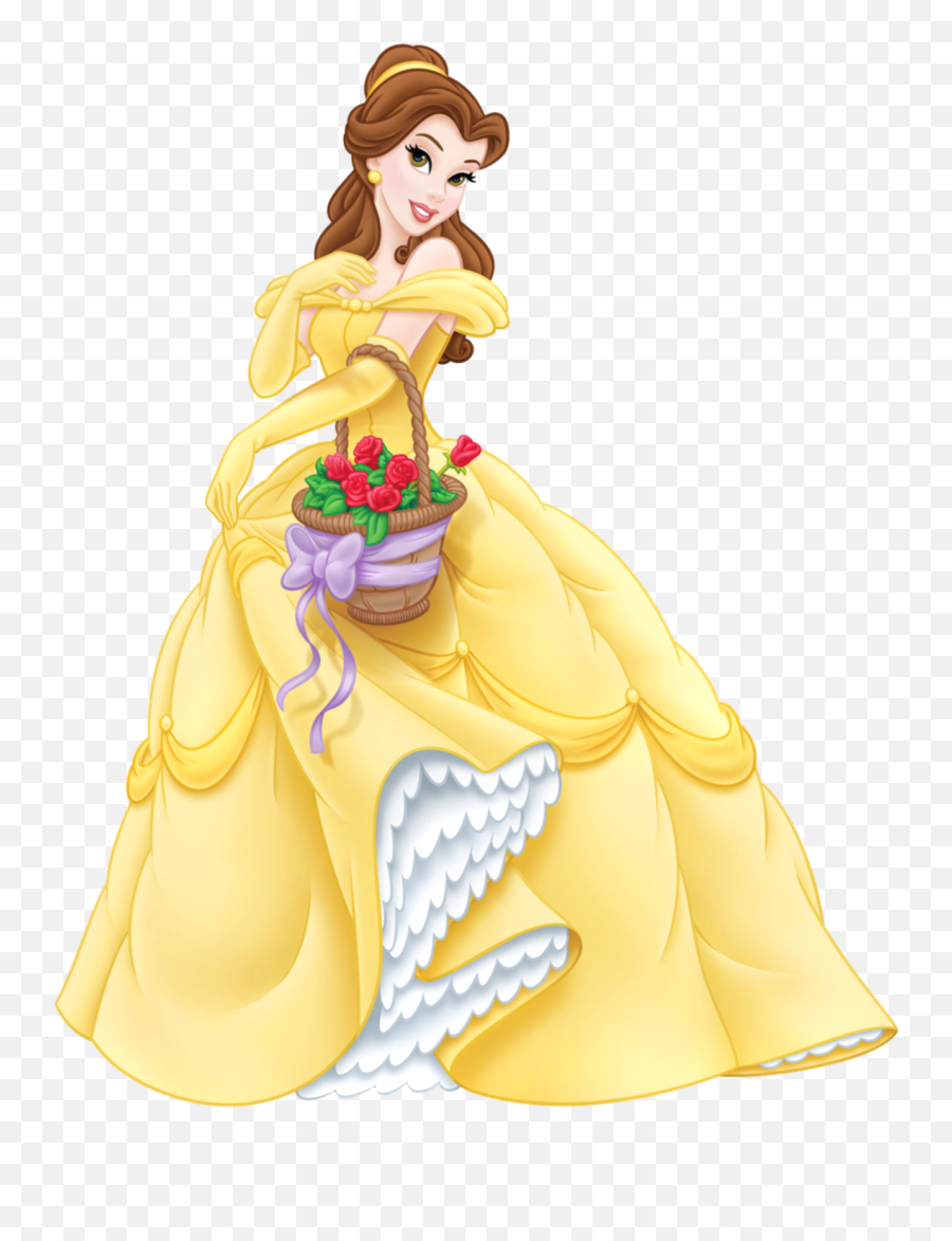 Belle Clipart Cartoon Belle Cartoon - Belle Disney Princess Png Emoji,Belle Clipart