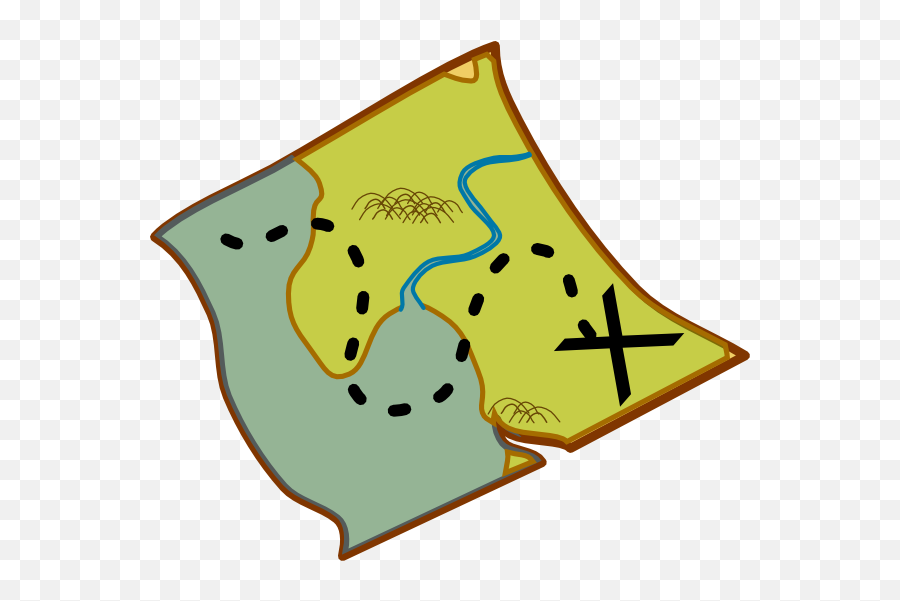 Map Clipart Png Download Free Clip Art - Treasure Map Clip Art Emoji,Map Clipart