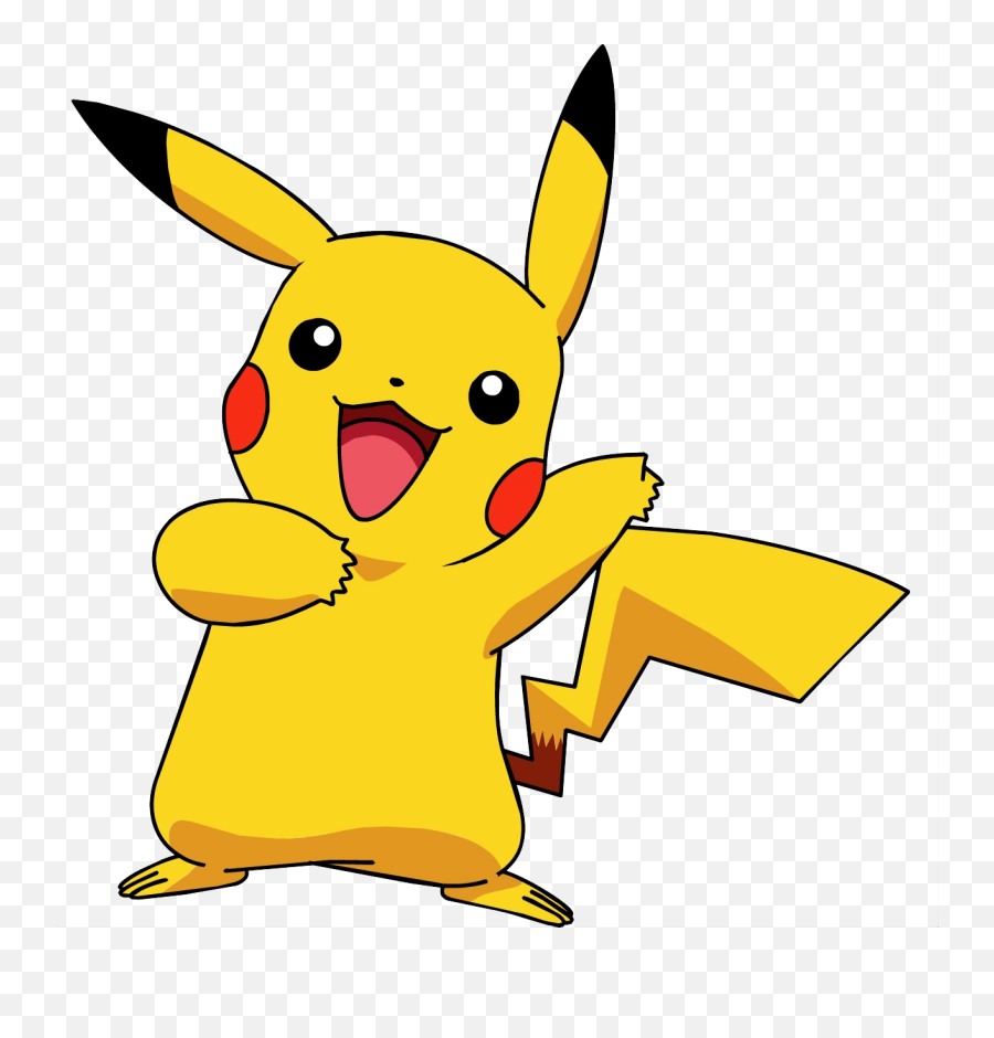 Pikachu Pokemon Transparent Png - Transparent Pikachu Png Emoji,Pikachu Png