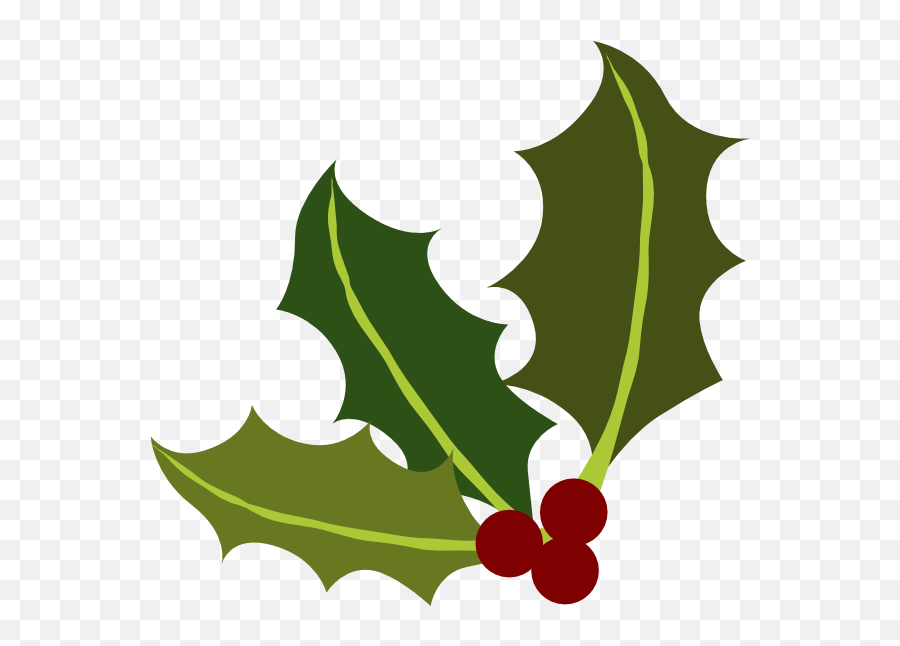 Holly Png Christmas Holly Border - Transparent Background Holly Berry Clipart Emoji,Holly Clipart
