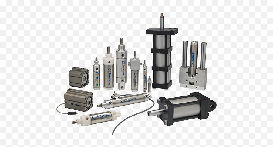 Small Bore Air Cylinders - Small Pneumatic Cylinders Emoji,Cylinder Png