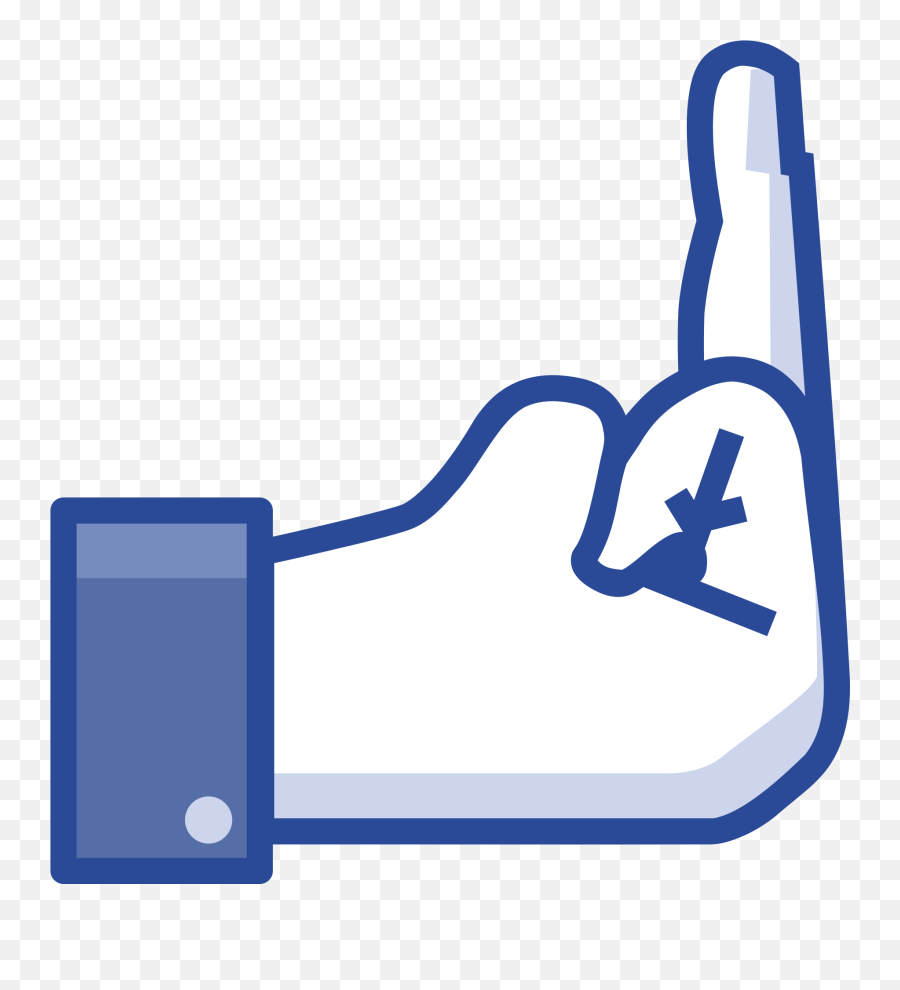 Facebook Symbol Free Image Download - Facebook Middle Finger Emoji,Facebook Symbol Png