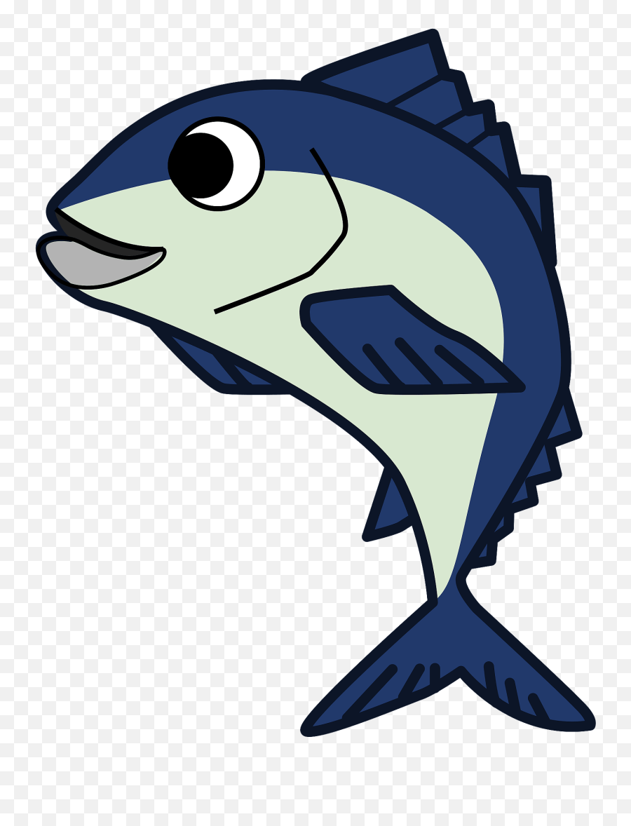 Fish Clipart - Fish Emoji,Sea Animals Clipart