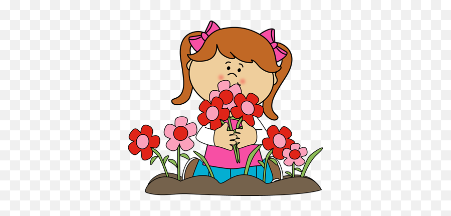 Valentineu0027s Day Clip Art - Valentineu0027s Day Images Girl Holding A Flowers Clip Art Emoji,Clipart