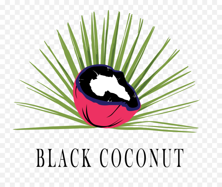 Black Coconut Emoji,Coconut Logo