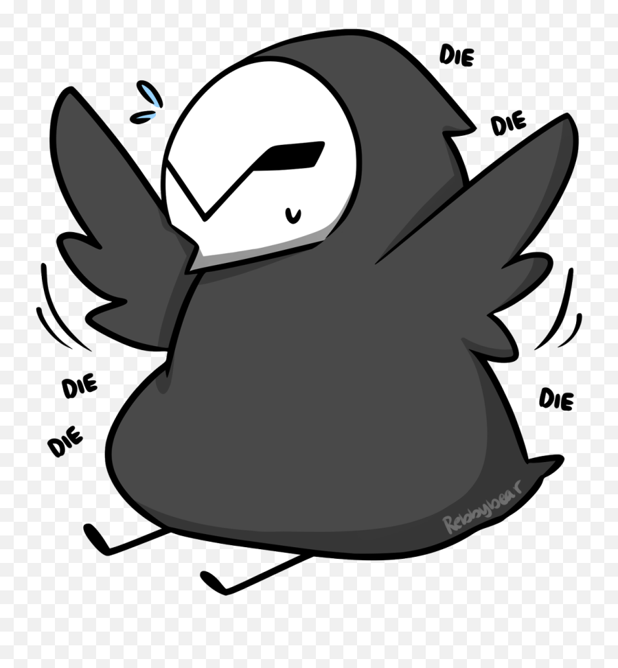 Rebby On Twitter A Fat Reapbirb Who Canu0027t Get Off The Emoji,Reaper Logo Overwatch