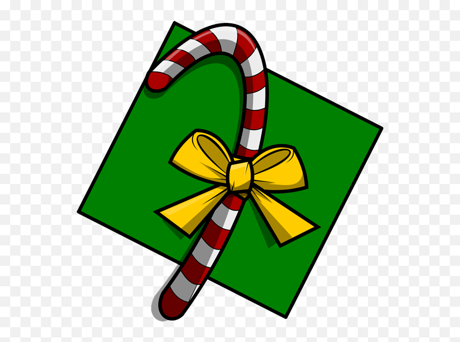 Candy Cane Clipart Christmas Gifts - Christmas Day Png Emoji,Christmas Candy Cane Clipart