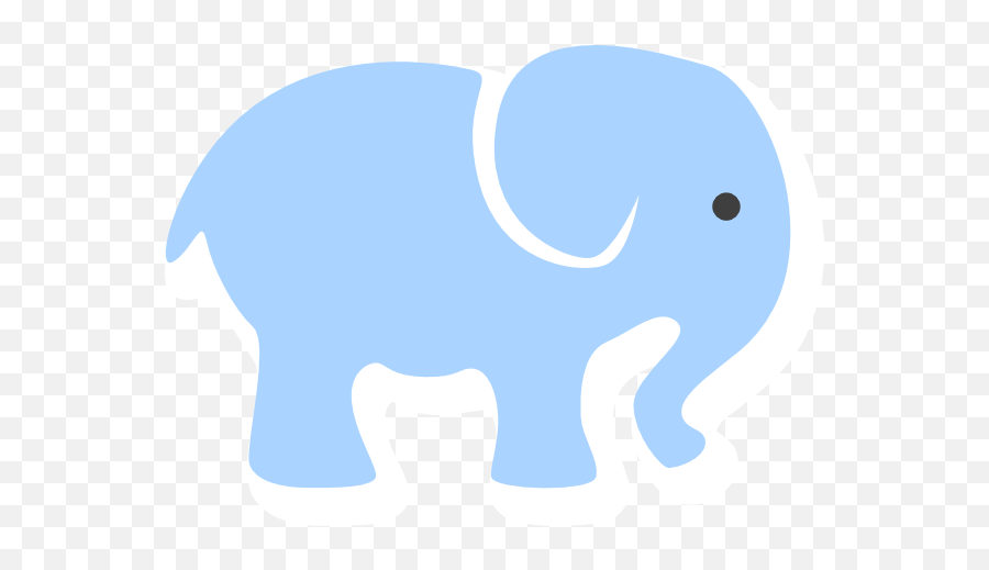 Elephant Clipart Baby Shower - Animal Figure Emoji,Baby Elephant Clipart