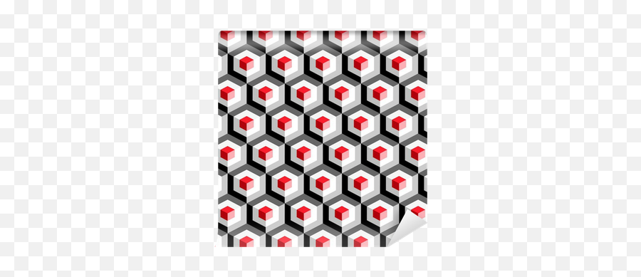 Hexagon Pattern Wall Mural U2022 Pixers - We Live To Change Emoji,Hex Pattern Png