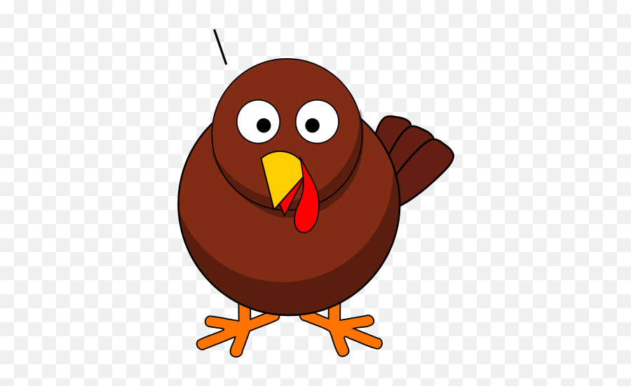 Thanksgiving Turkey Icon Svg Clip Arts Download - Download Emoji,Turkey Beak Clipart