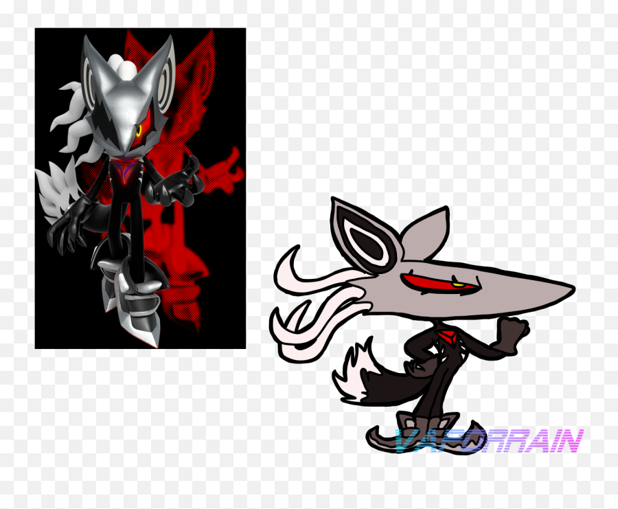 Fan Artattempted To Draw Infinite From Sonic Forces - Di Emoji,Sonic Forces Png
