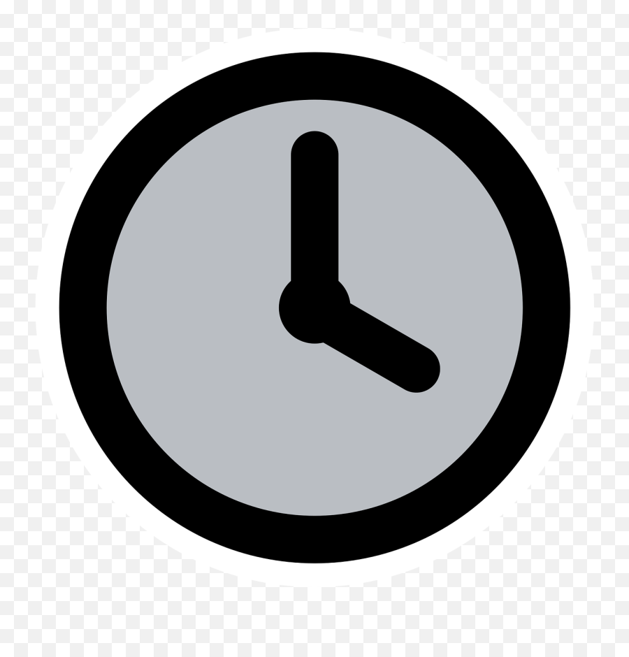 Clock Time Hour Icon Png Picpng - Clock Icon Free Emoji,Clock Icon Png
