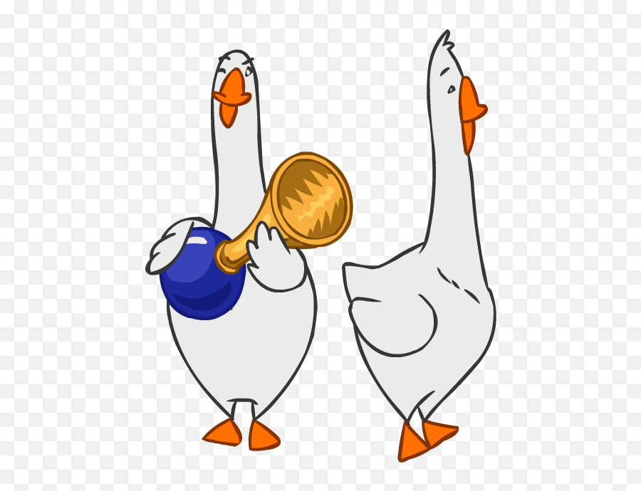 Iu0027m Not Sure Why This Mischievous Goose Doesnu0027t Just - Animal Figure Emoji,Goose Clipart