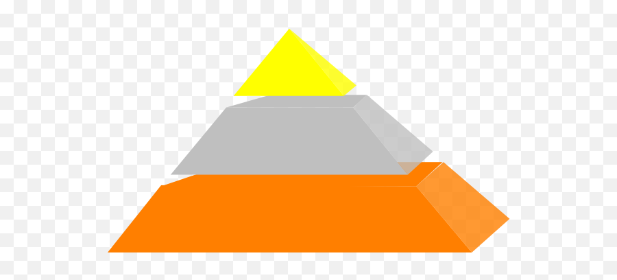 Download Pyramid Clipart 3 Level Png - Pyramid 3 Levels Png Emoji,Pyramid Clipart