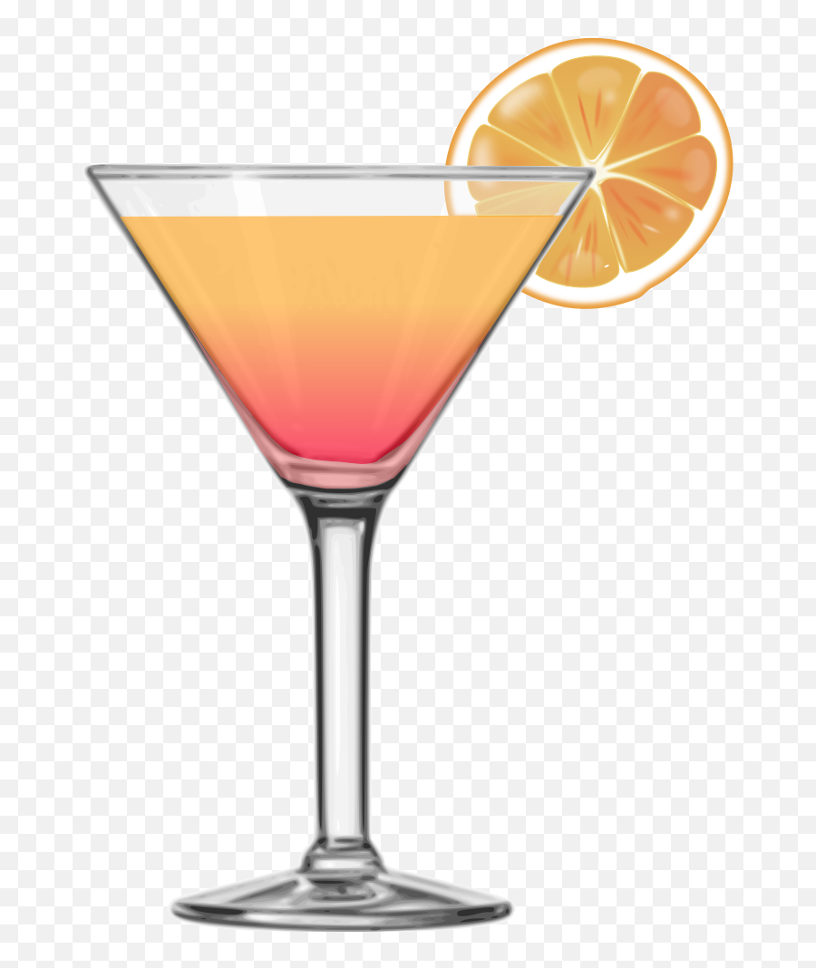Cocktail Clipart Transparent Png Image - Cocktail Clipart Emoji,Cocktail Clipart