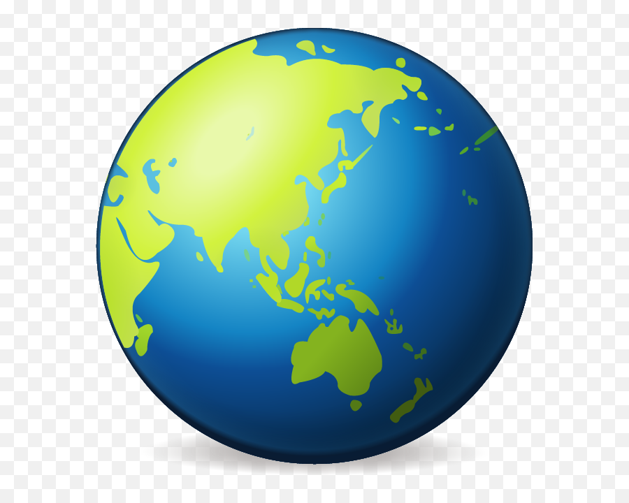 Earth Globe Asia Emoji Earth Globe World Emoji Earth - Earth Emoji Png,Planeten Clipart