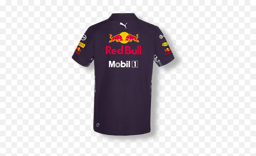 2017 Red Bull Kids Teamline Polo Shirt - Red Bull Kids Tshirt Emoji,Polo Shirts With Big Logo