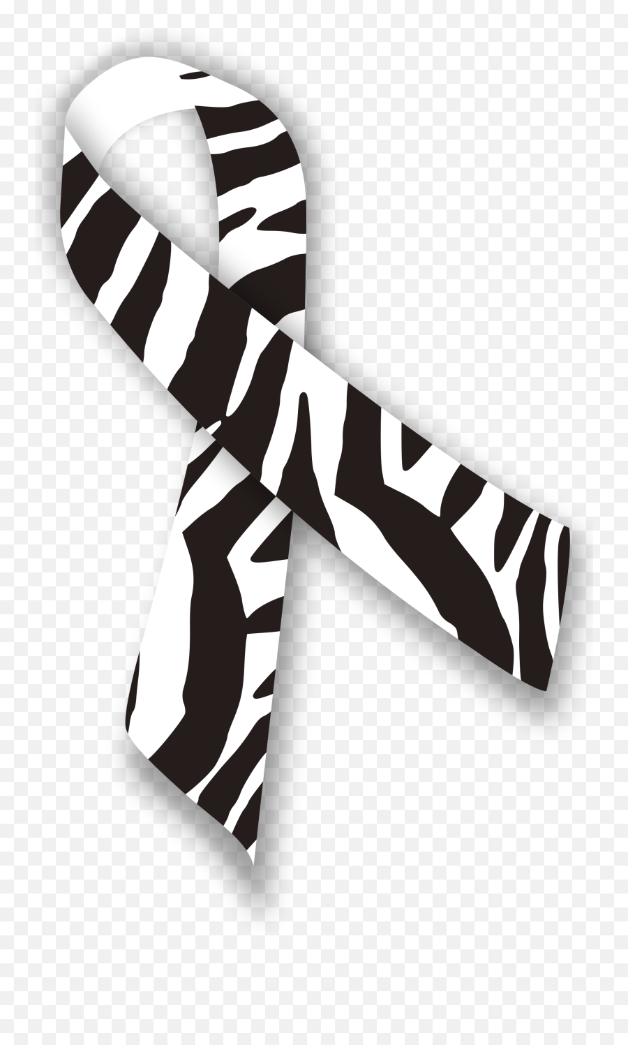 Free Zebra Clipart 21 Buy Clip Art - Zebra Awareness Ribbon Zebra Awareness Ribbon Emoji,Zebra Clipart Black And White