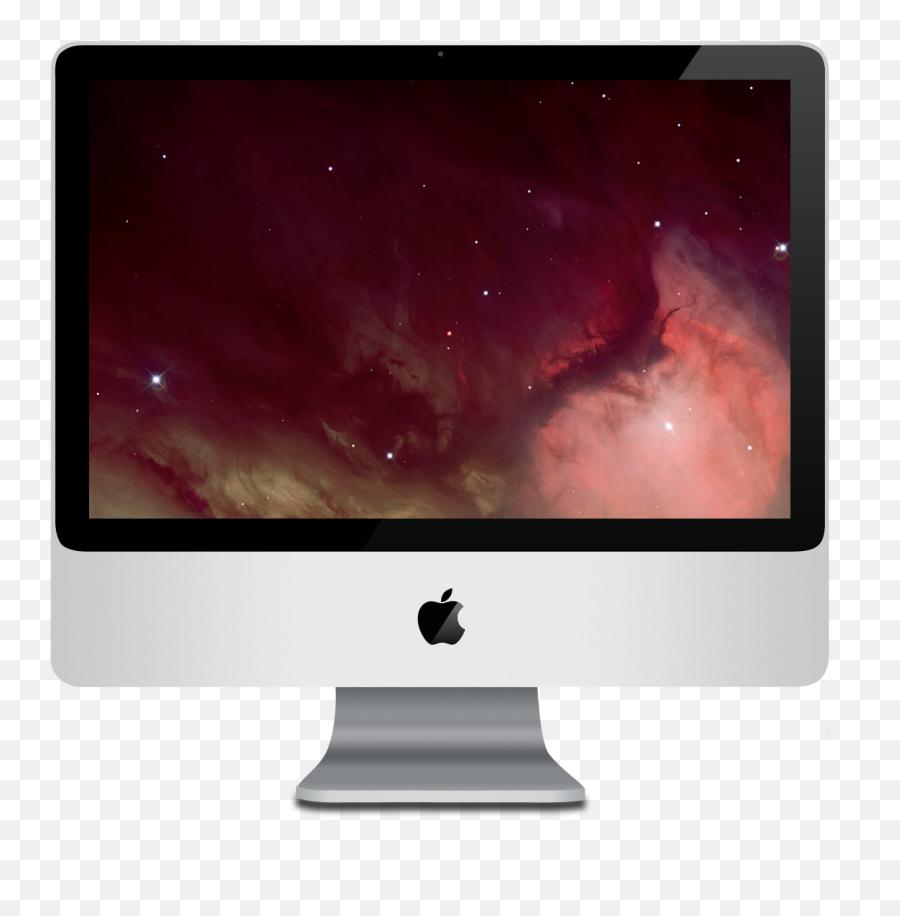 Macintosh Computer Transparent Png - Apple 2009 24 Inch Imac Emoji,Clipart For Macintosh