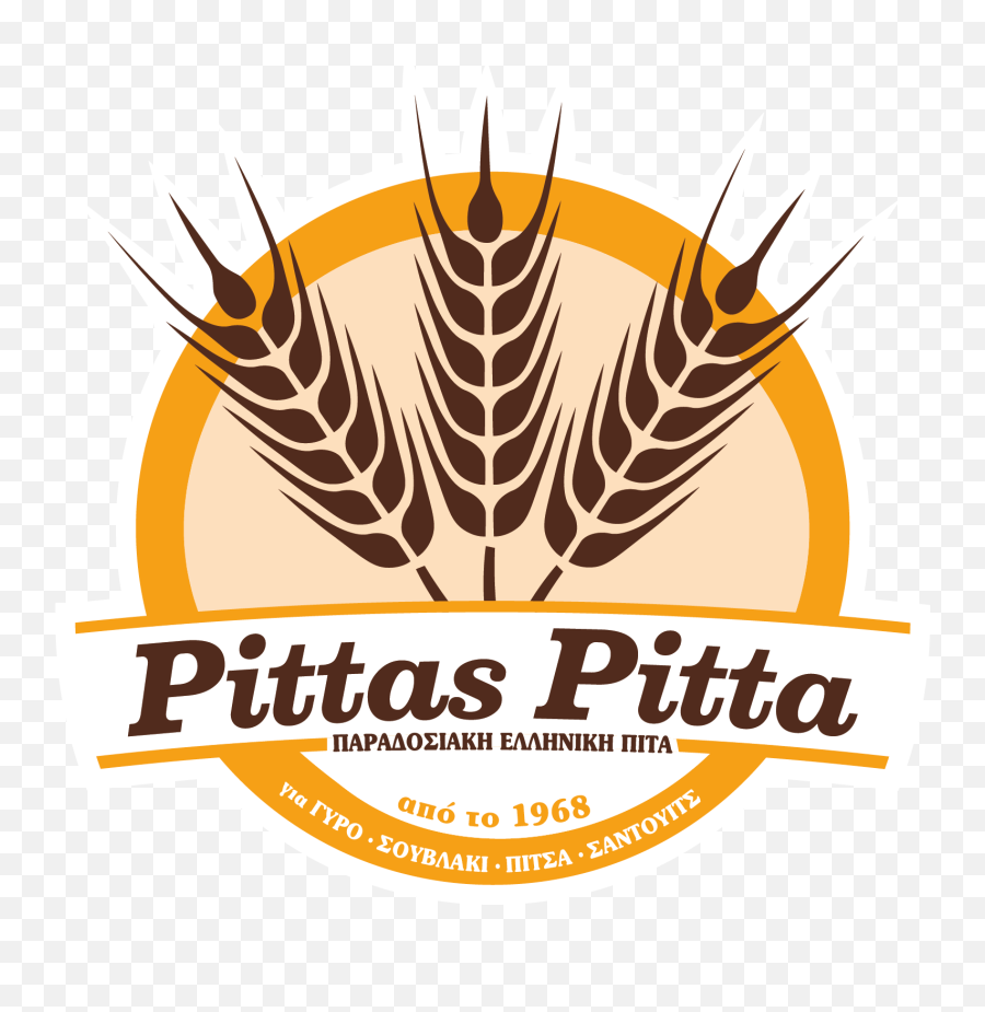 Pittas Pitta Traditional Greek Pitta Logo Design Logo - Language Emoji,Greek Logo