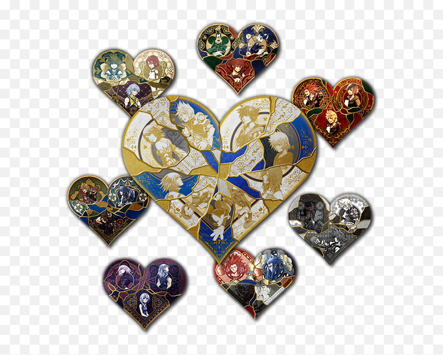 Kingdom Hearts Emoji,Kingdom Hearts Heart Png