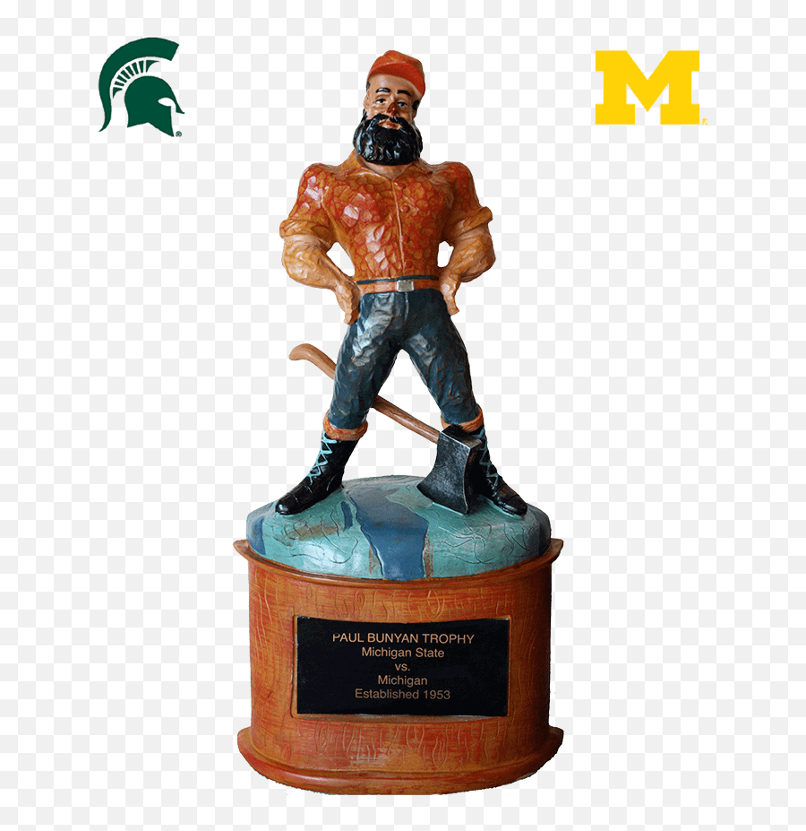 Paul Bunyan Trophy - Michigan State Emoji,Michigan State Png