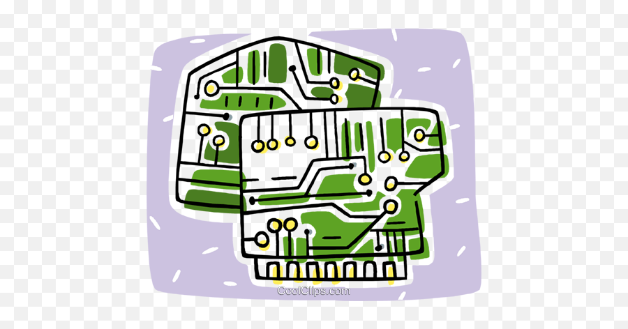 Circuit Boards Royalty Free Vector Clip Art Illustration Emoji,Circuit Clipart