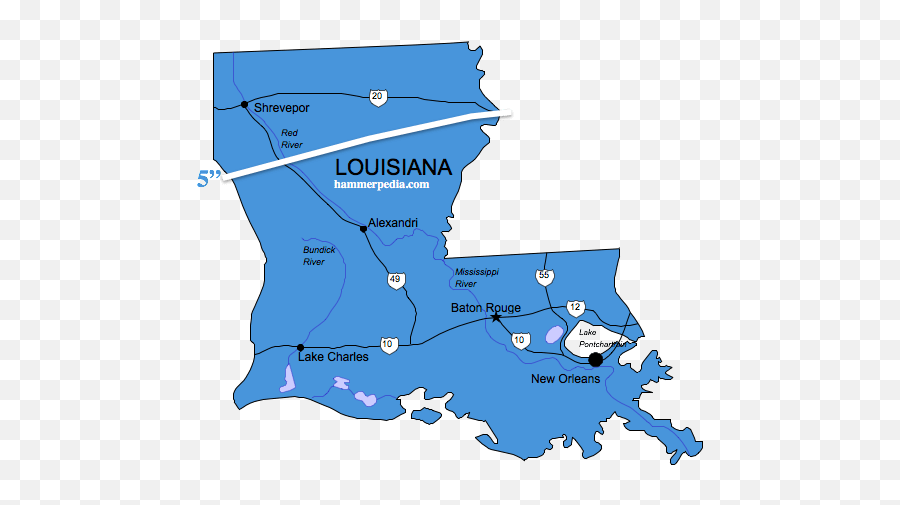 Louisiana Frost Line - Hammerpedia Emoji,Louisiana Png