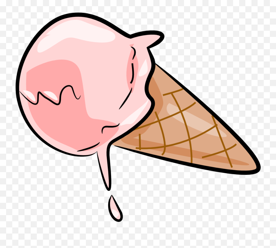 Ice Cream Cone Ice Creamne Clip Art Summer Clipart Ice Image - Ice Cream Clipart Emoji,Summer Clipart