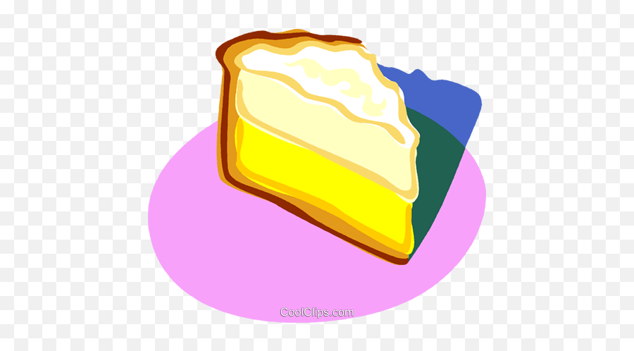 Lemon Meringue Pie Dessert Royalty Free Vector Clip Art Emoji,Slice Of Pie Clipart