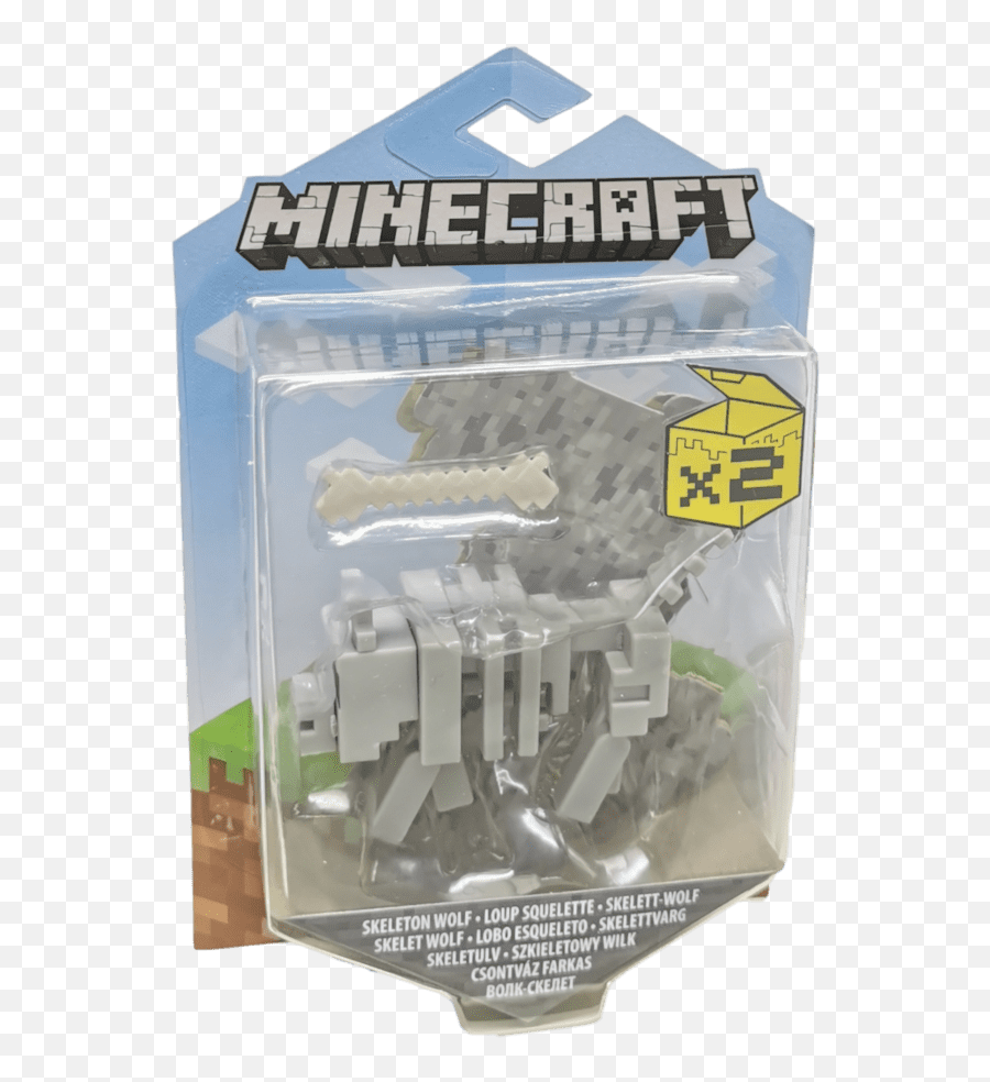 Minecraft Skeleton Wolf Figure Emoji,Minecraft Skeleton Transparent