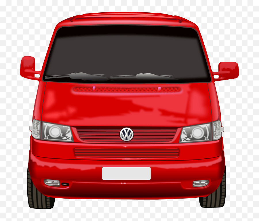 Roter Vw Bus T4 Clipart Free Download Transparent Png Emoji,Rot Clipart