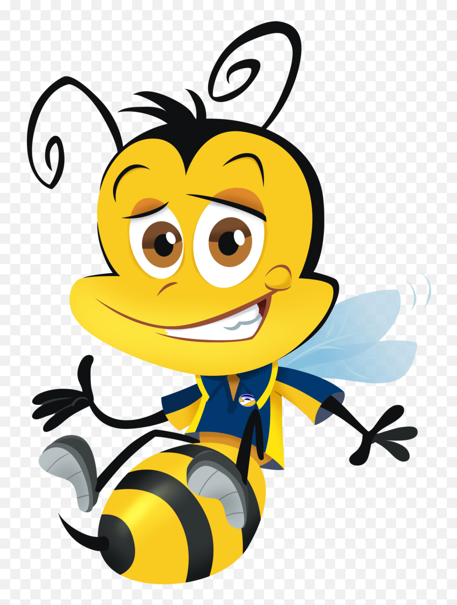 Bees Clipart Respectful Full Size Png Download Seekpng - Happy Emoji,Bees Clipart
