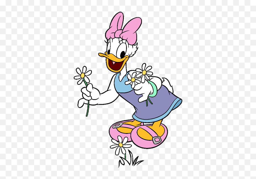 Daisy Duck Clip Art Images Mickey 2 Image 11524 - Daisy Duck Emoji,Ducks Clipart