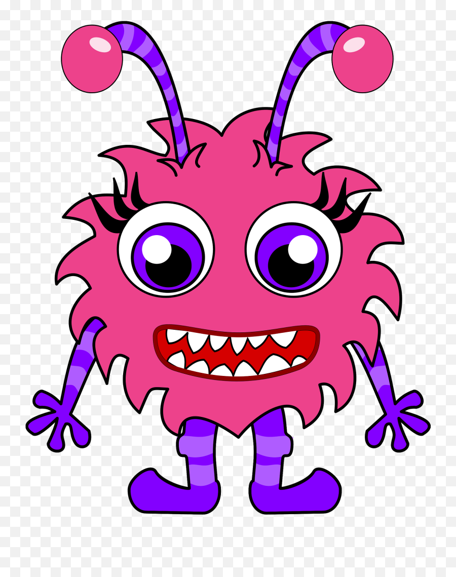 Monster One Clipart - Dot Emoji,One Clipart