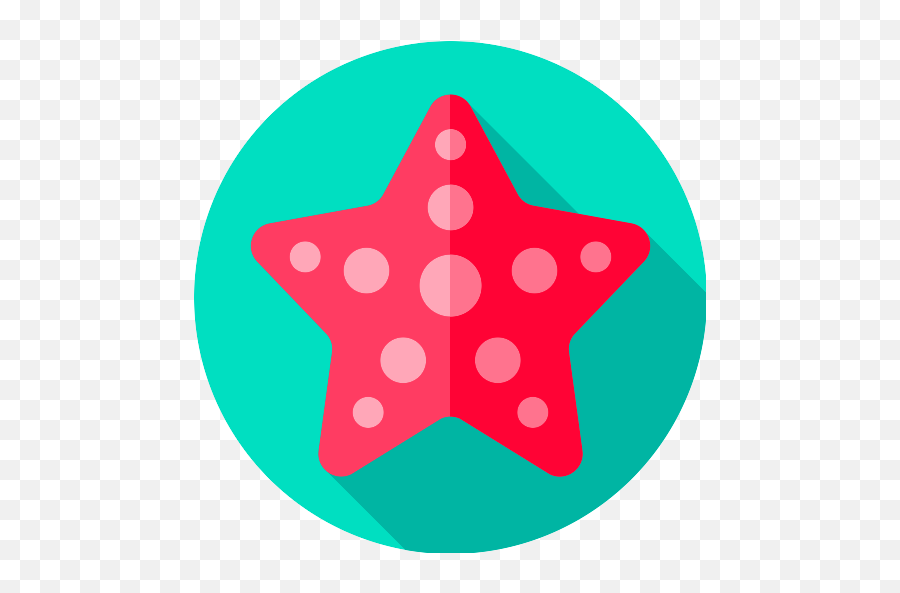 Starfish Vector Svg Icon 48 - Png Repo Free Png Icons Dot Emoji,Starfish Png