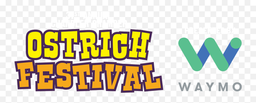 Ostrich Festival Logo V2 - Ostrich Festival Emoji,Waymo Logo