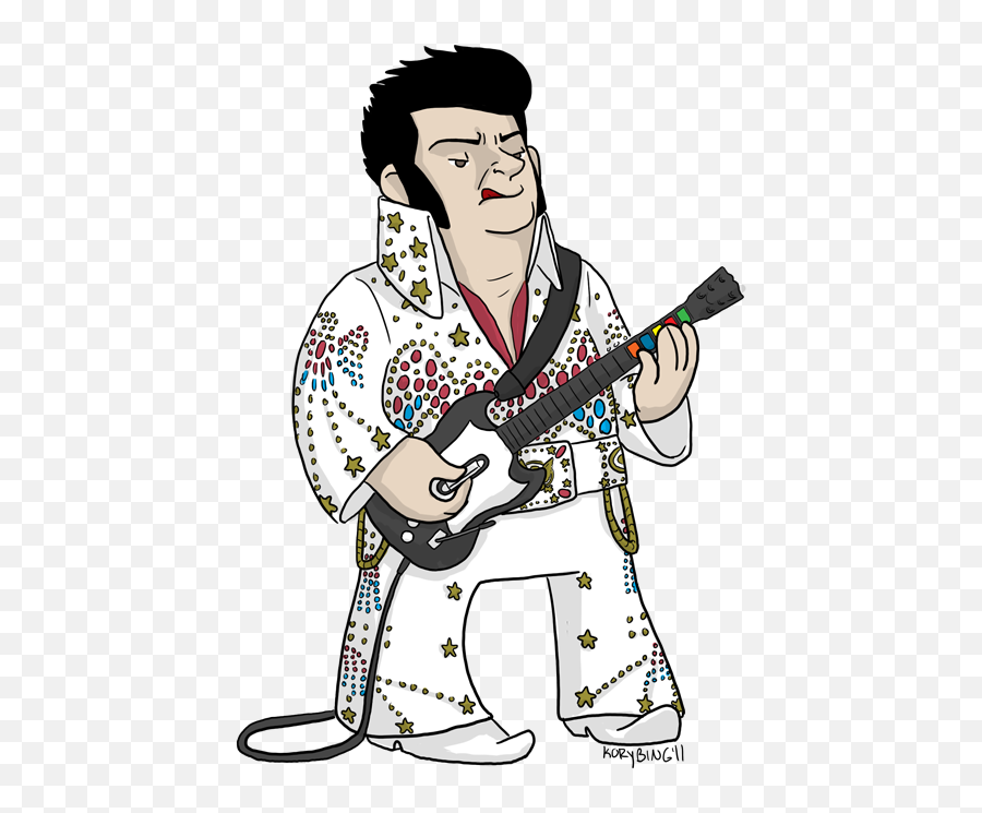 Elvis Clipart Musician - Transparent Png Elvis Clipart Emoji,Elvis Clipart