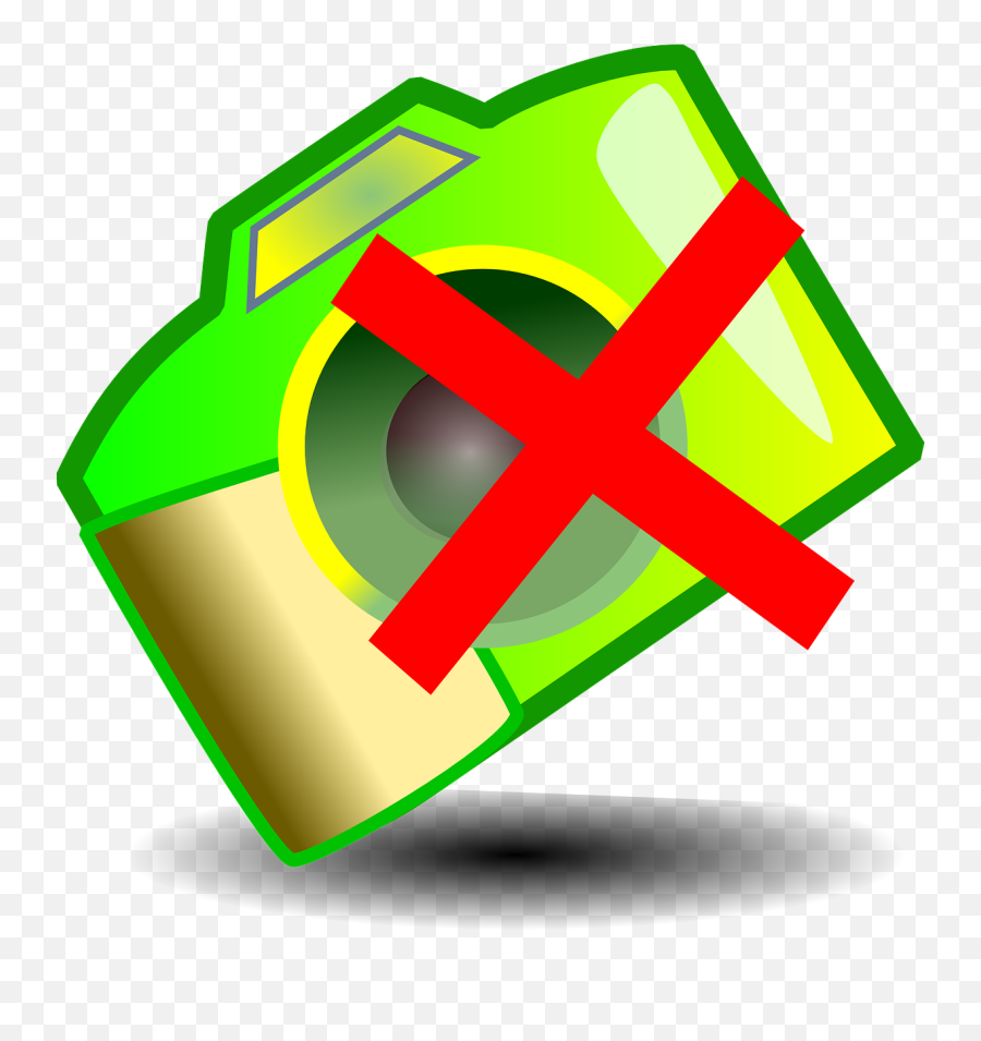Camera Clipart - Graphic Free Library Broken Camera Clipart Simbolo Sem Imagem Emoji,Camera Clipart