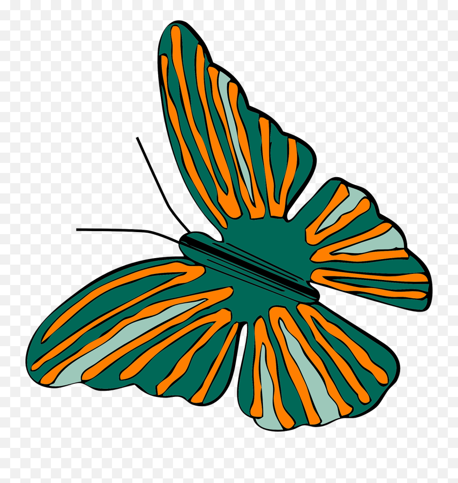 Butterflies Clipart - Clip Art Bay Cartoon Bugs Flying Transparent Emoji,Butterflies Clipart