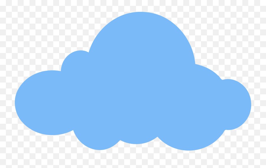 White Cloud Clipart No Background Free - Clipartix Clipart Clouds Png Emoji,Cloud Clipart