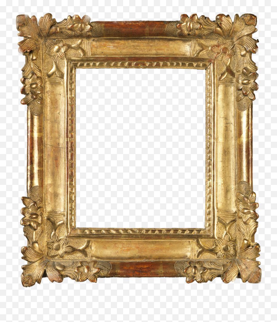 Download Antique Frame Gold Free Clipart Hd Hq Png Image In Emoji,Gold Frame Clipart