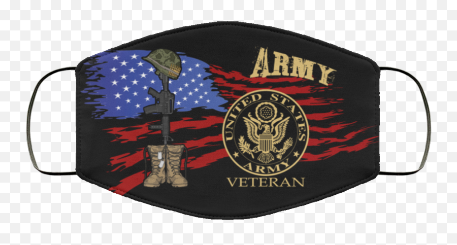 United States Army Veteran Face Mask - Creed Valhalla Maszk Emoji,Us Army Logo