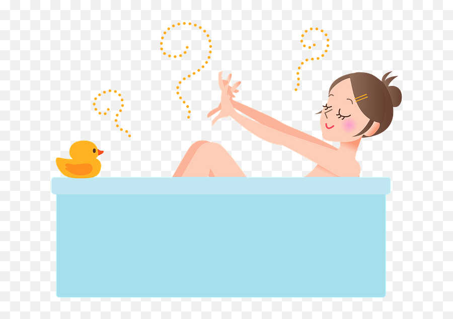 Woman Is Taking A Bath Clipart Free Download Transparent - For Women Emoji,Bath Clipart