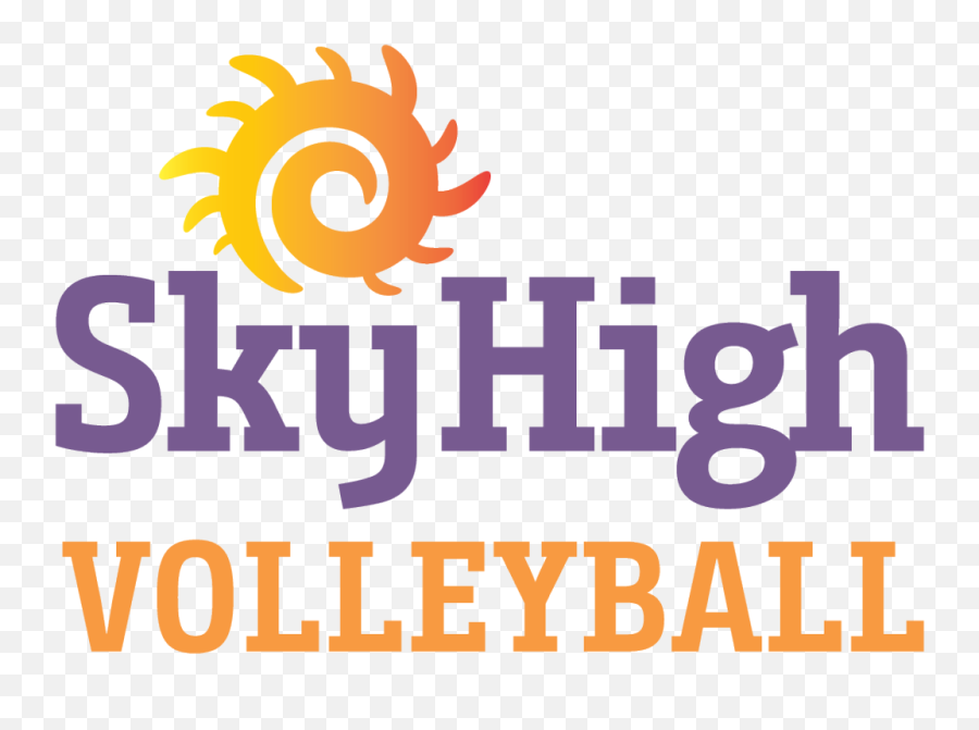 Sky High Club Volleyball - Language Emoji,Volleyball Logo