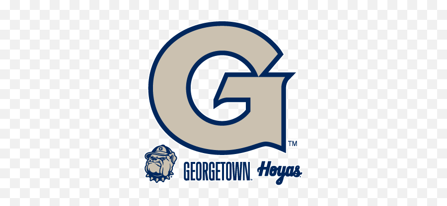 College Basketball Team - Vector Georgetown University Logo Emoji,Georgetown Logo