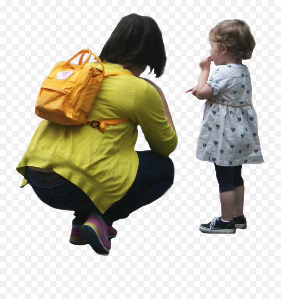 People Cutouts - People With Children Png Emoji,Kid Png