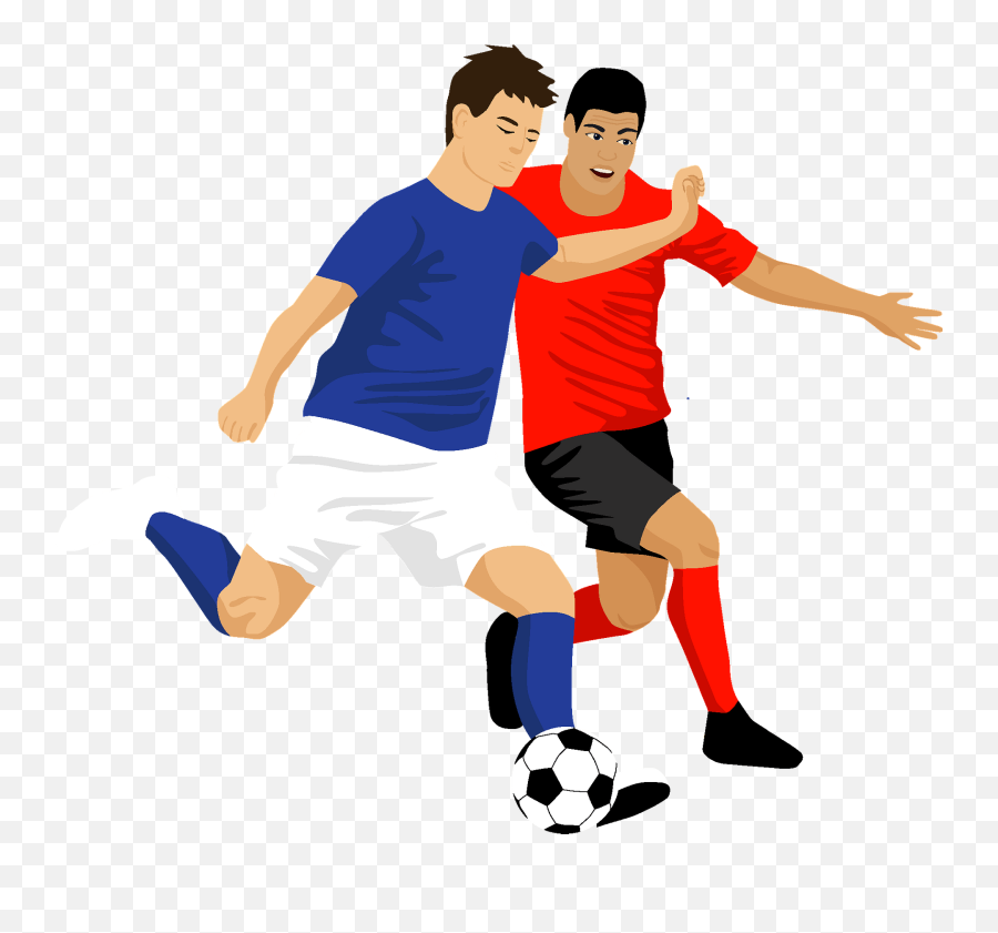 Soccer Clipart - Player Emoji,Football Clipart