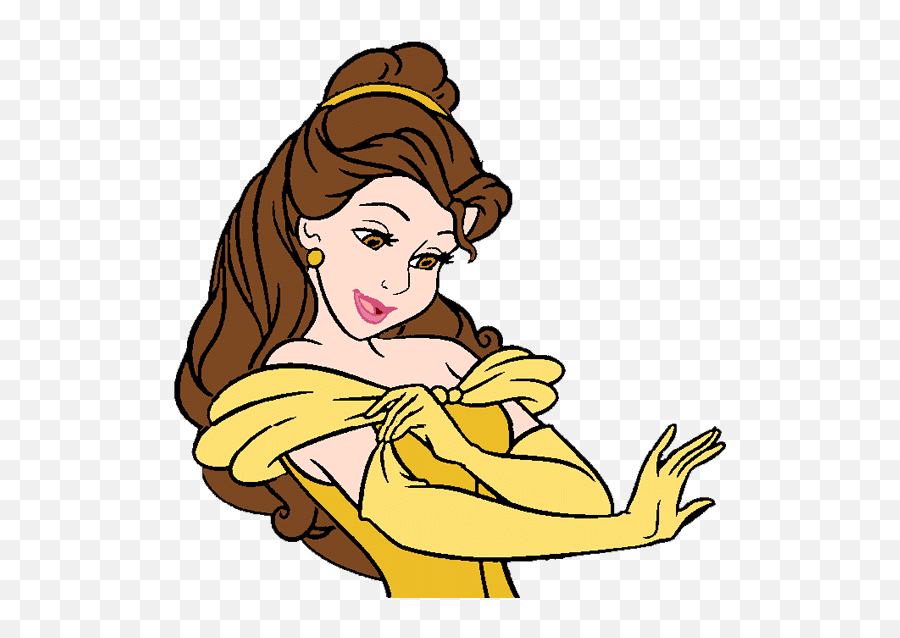 Belle Clipart - Disney Belle Clipart Emoji,Belle Clipart